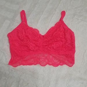 Victoria's Secret Pink coral bralette